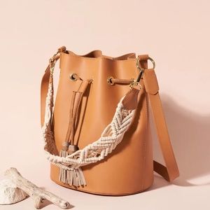 Leather Bucket Bag